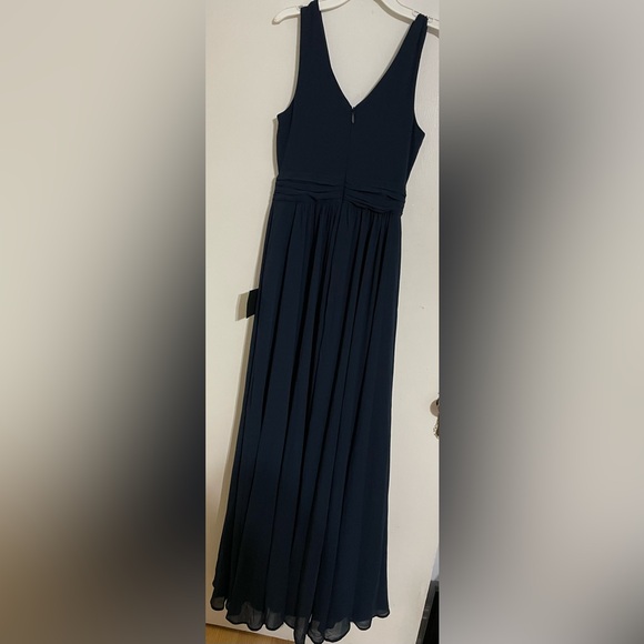 ⬇️Price Drop⬇️ Lulus Navy Blue Sleeveless Maxi Dress size XS NWT - Picture 4 of 13